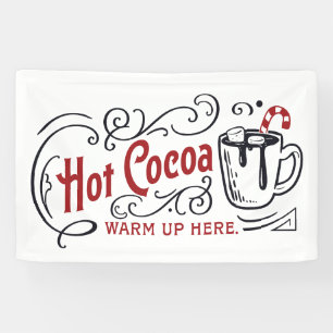 Banner für Hot-Cocoa-Bar
