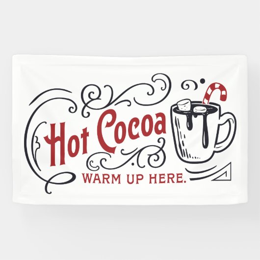Banner für Hot-Cocoa-Bar (Horizontal)