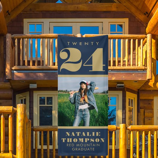 Banner für individuelle Indoor-Outdoor-Graduierten