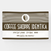 Banner für Kaffeebohnen (Horizontal)