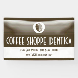 Banner für Kaffeebohnen
