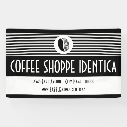 Banner für Kaffeebohnen (Horizontal)