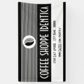 Banner für Kaffeebohnen (Vertikal)