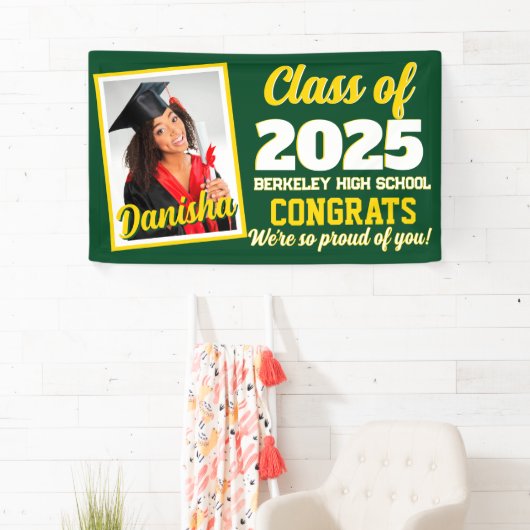 Banner für kundenspezifische Monogramm- und Foto-A (Insitu)