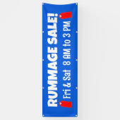 Banner für kundenspezifische Rummage (Vertikal)