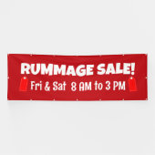 Banner für kundenspezifische Rummage (Horizontal)