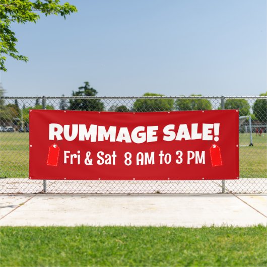 Banner für kundenspezifische Rummage (InSitu)