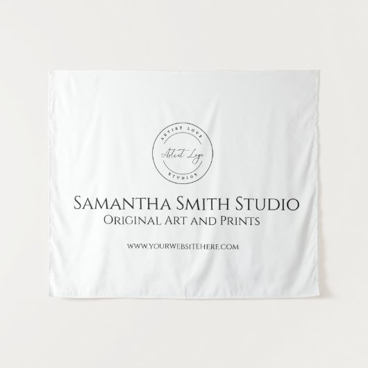 Banner für Kunsthandwerk Maßgeschneidert Business  Wandteppich (Vorderseite (Horizontal))