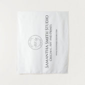 Banner für Kunsthandwerk Maßgeschneidert Business  Wandteppich (Vorderseite)