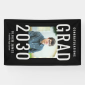 Banner für lebenslängliche EDITABLE-FARBEN-Abschlu (Horizontal)