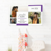 Banner für lila 3 Foto Abschluss (Insitu)