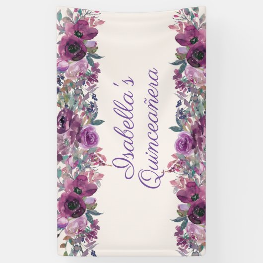 Banner für lila Farbe (Vertikal)