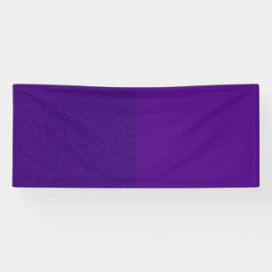 Banner für lila Glitzer Verlassen Akzent - Anpassb