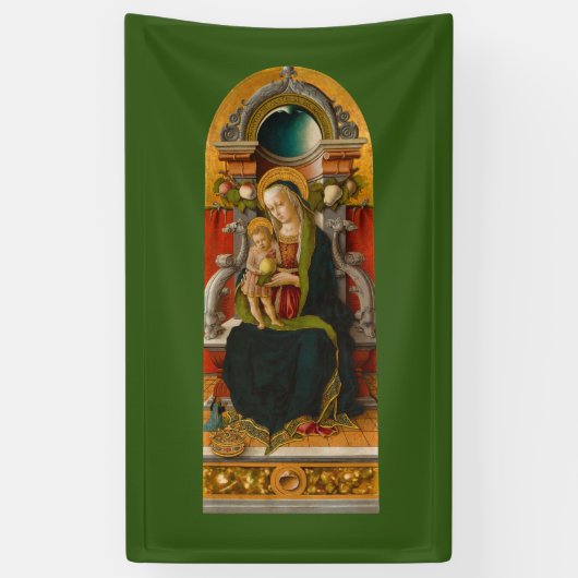 Banner für Madonna und Kind (Vertikal)