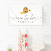 Banner für Mama-zu-Bee-Brautparty (Insitu)