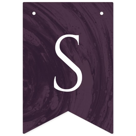 Banner für marmorierte Engagement-Partei-Jagd - Li (Zweite Fahne)