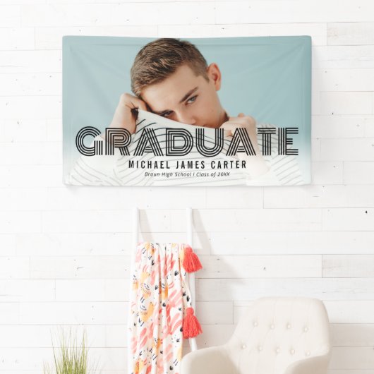 Banner für moderne Graduate Foto Abschluss (Insitu)