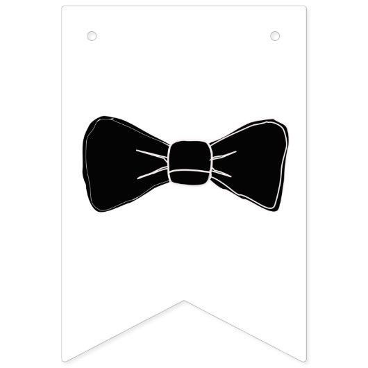 Banner für Mustache- und Bow-Krawatte (Erste Fahne)