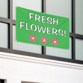 Banner für neue Blume (Äußeres Gebäude)