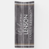 Banner für neutrale, rustikale Wiedersehen (Vertikal)