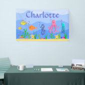 Banner für niedliche Tiere und Fun Sea (Messeveranstaltung)