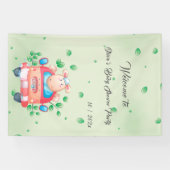 Banner für niedliches Baby Lamb Baby Dusche (Horizontal)