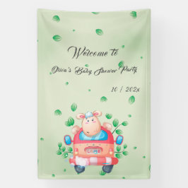 Banner für niedliches Baby Lamb Baby Dusche
