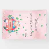 Banner für niedliches Baby Lamb Baby Dusche (Horizontal)