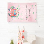 Banner für niedliches Baby Lamb Baby Dusche (InSitu)