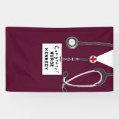 Banner für Nurse Abschluss Glückwunschs (Horizontal)