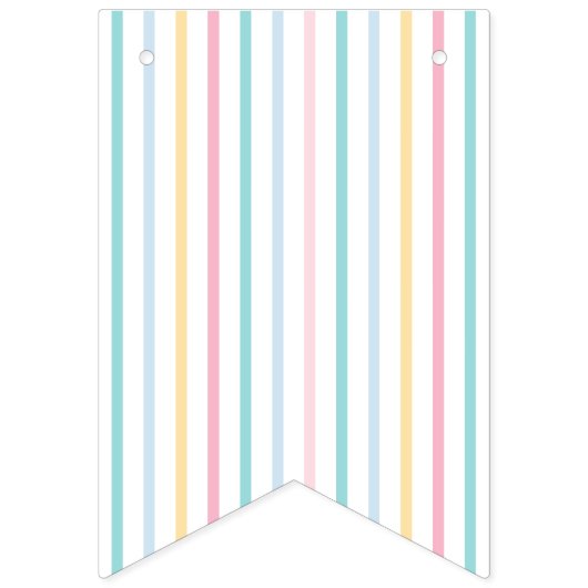 Banner für Pastel Rainbow Strips (Zweite Fahne)