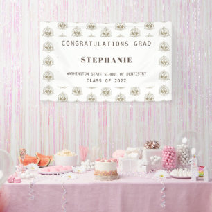 Banner für personalisiert Dental School Abschluss