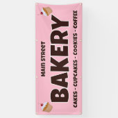 Banner für personalisierte Bäckerei (Vertikal)