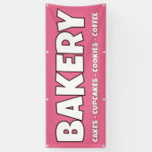 Banner für personalisierte Bäckerei (Vertikal)