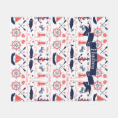 Banner für personalisierte Korallenriffe Fleecedecke (Vorderseite (Horizontal))