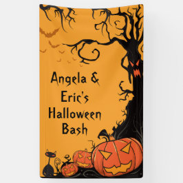 Banner für personalisiertes Halloween-Party