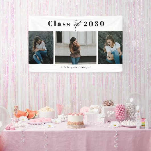 Banner für raffinierte Collage EDITABLE-FARBBanner (Party)