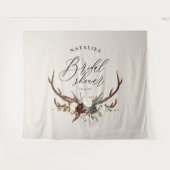 Banner für rustikales Brautparty Wandteppich (Vorderseite (Horizontal))