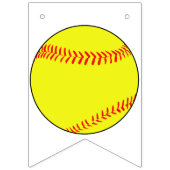 Banner für Softball-Party (Erste Fahne)