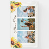 Banner für Sonnenblumen-Abschluss (Vertikal)