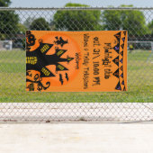Banner für Spuk Halloween-Party (Insitu)