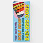 Banner für Surfbrett Shop (Vertikal)
