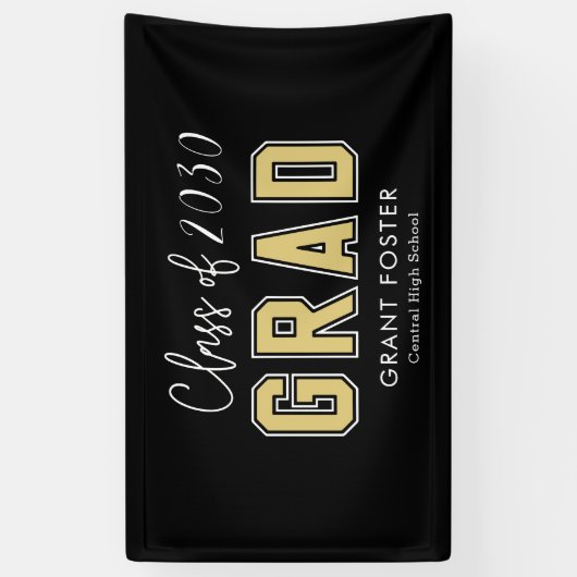 Banner für Varsity Prix EDITABLE FARBBBanner (Absc (Vertikal)