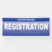 Banner für Veranstaltung oder Konferenzregistrieru (Horizontal)