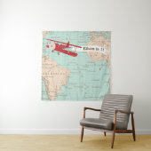 Banner für Vintage Flugzeuge Geburtstag/Baby-Dusch Wandteppich (Beispiel)