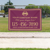 Banner für Vintage Signaltafeln für klassische Bus (Insitu)