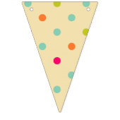 Banner für Zickzack Streifen und Polka-Dot (Zweite Fahne)