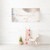Banner Gold und Weiß für neue Jahre (Insitu)