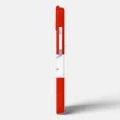 Banner Großherzogtum Toskana Case-Mate iPhone Hülle (Rückseite / Links)