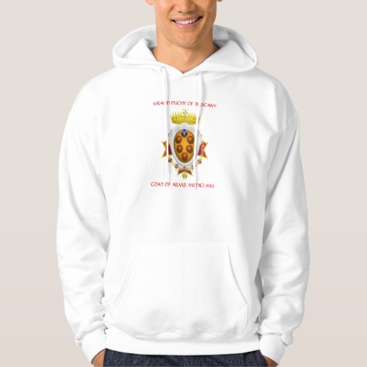 Banner Großherzogtum Toskana Hoodie (Vorderseite)